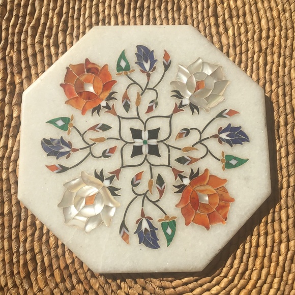 Hand Crafted Other - Marble Inlay Art